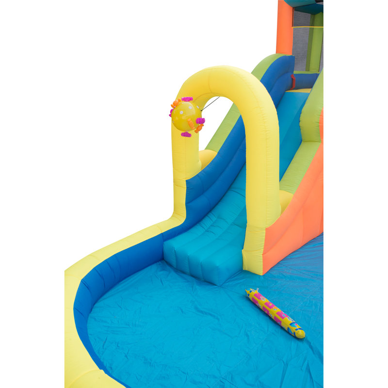 Banzai 114' x '173 Bounce House with Water Slide and Air Banzai 114' x '173 Bounce House with Water Slide and Air
